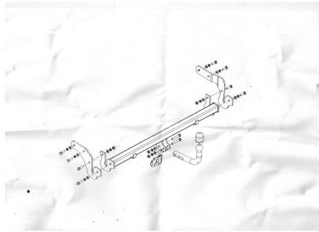 Фаркоп Imiola для Hyundai Matrix (2001-2008) № J.032