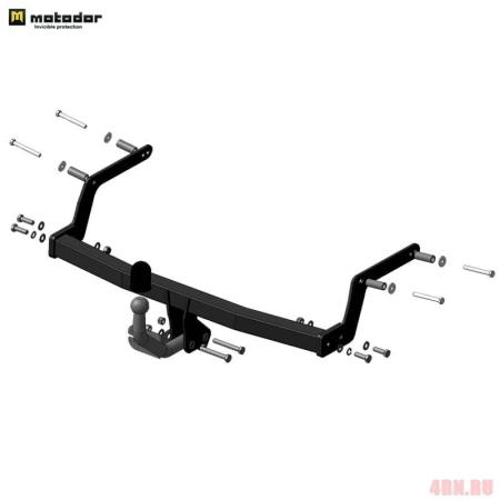 Фаркоп Motodor для Renault Logan седан (2014-2020) № 91712-A