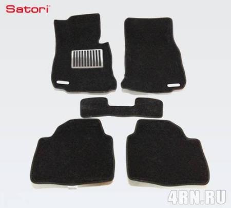 Коврики салона Satori Liner 3D Basic текстильные для BMW 1-Серия (F20) хэтчбек 5дв. (2012-2019) № SI 05-00249